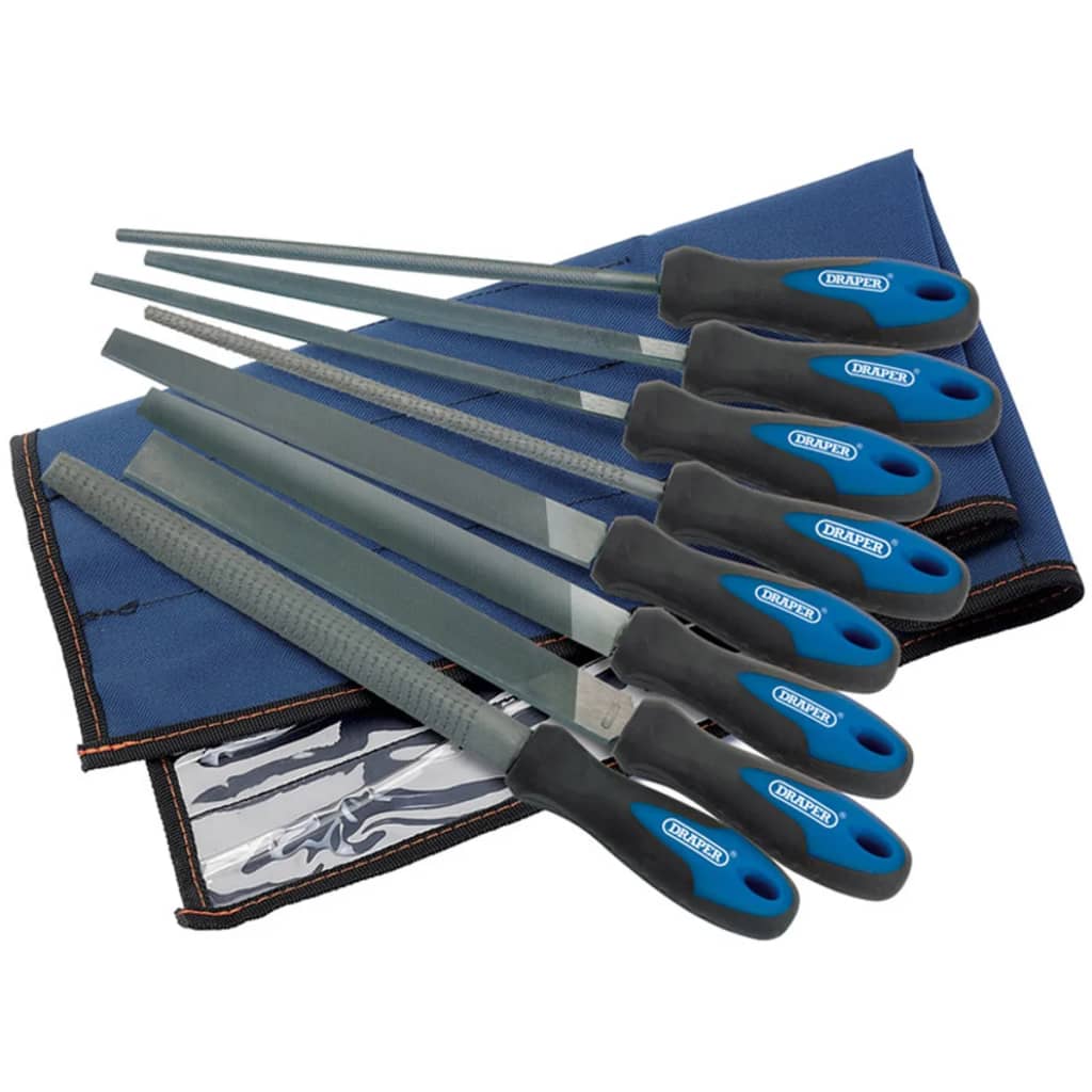 Draper-Werkzeuge Draper-Werkzeuge Feilen und Edelsteine ​​8-teilig 200 mm 44961