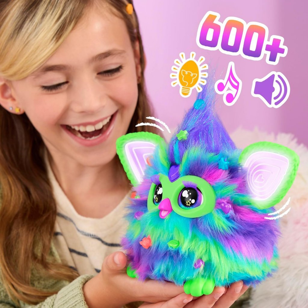 Furby Furby Aurora Borealis glüht in Dunkeln + Licht und Ton