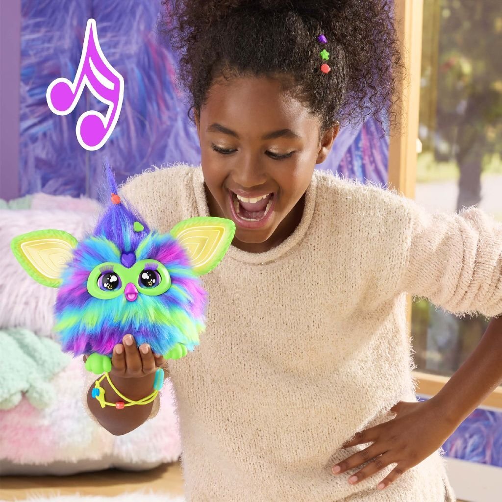 Furby Furby Aurora Borealis glüht in Dunkeln + Licht und Ton