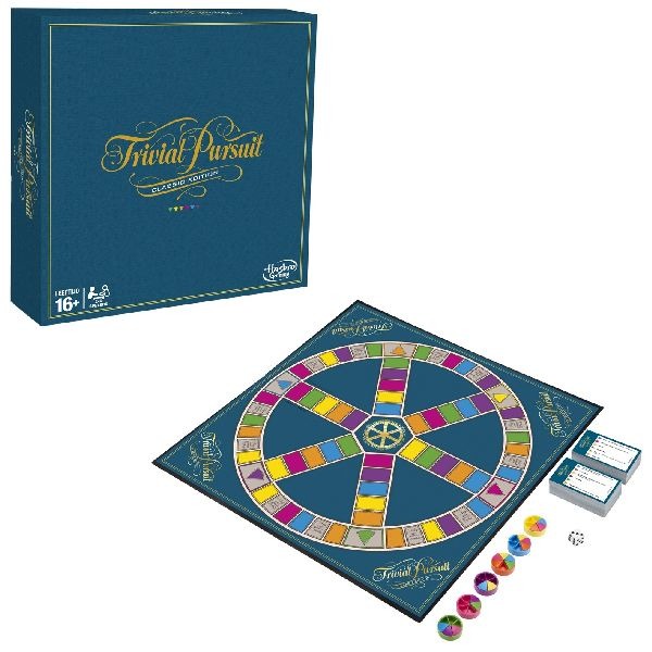 Hasbro gaming hasbro trivial pursuit classic
