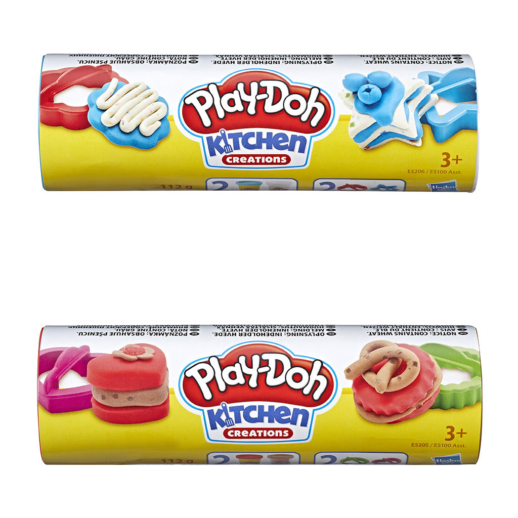 Play-Doh Küchenkreationen Keksdose mit 2 Farben Knete in verschiedenen Farben