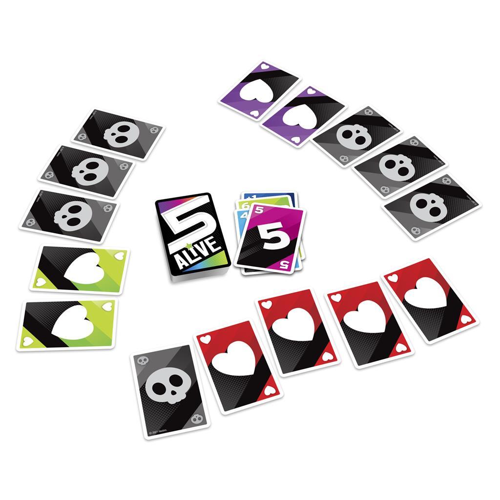 Hasbro Gaming 5 Alive Kartenspiel