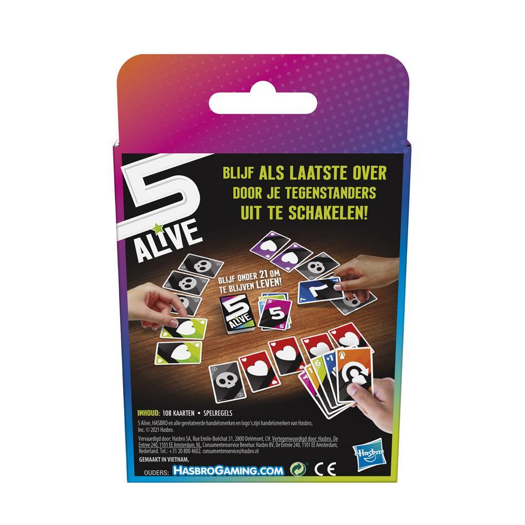 Hasbro Gaming 5 Alive Kartenspiel