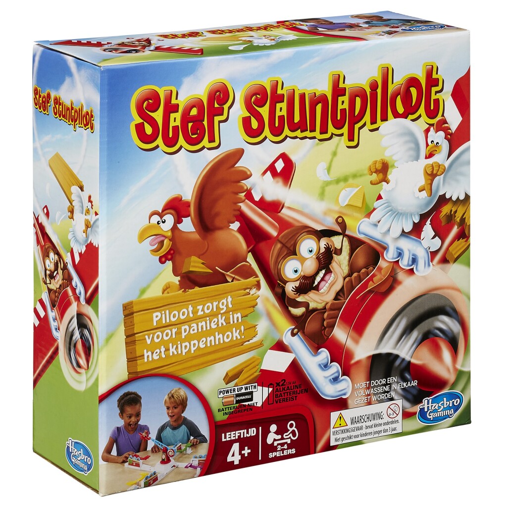 Hasbro gaming stef stuntpiloot
