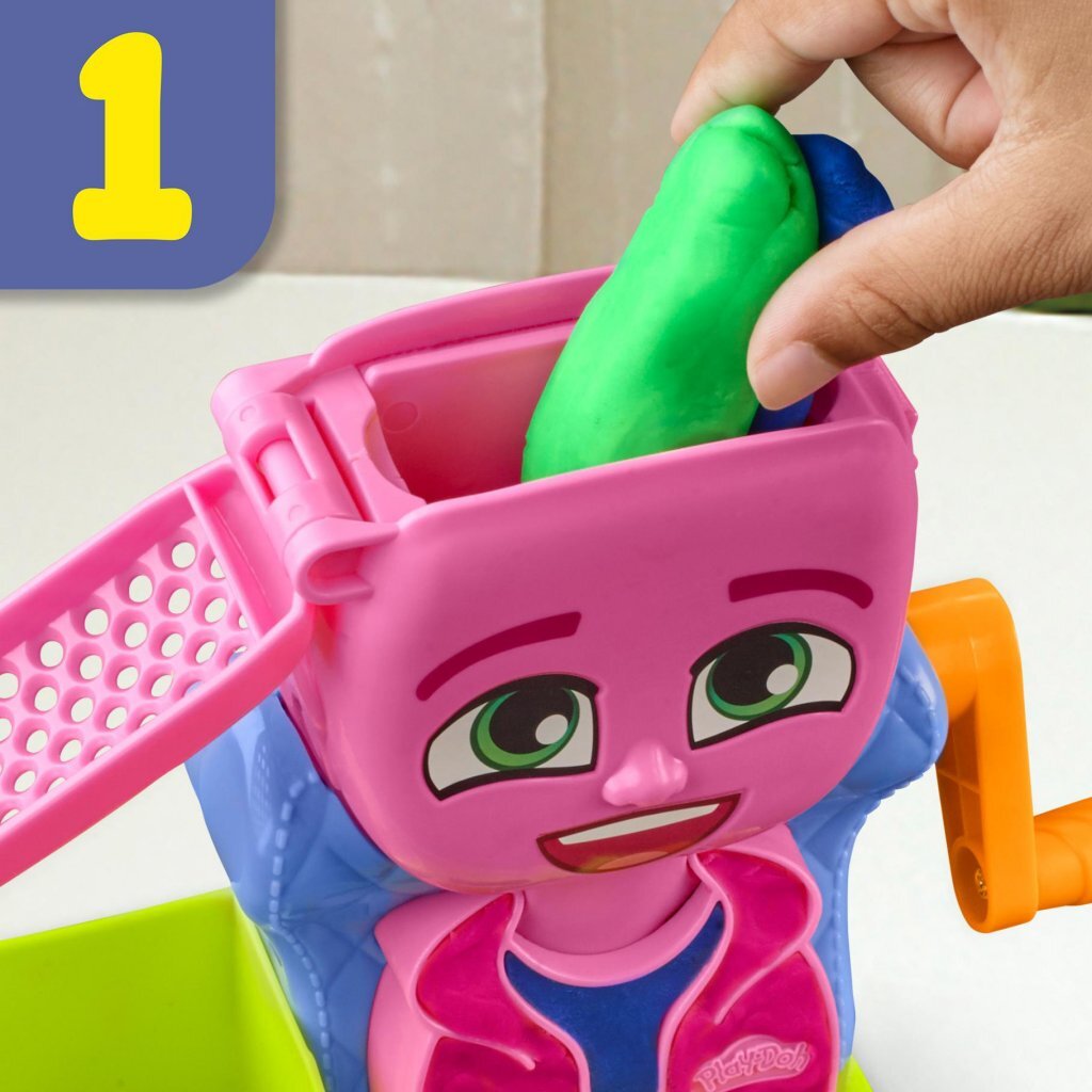 Play-doh hair stylin salon