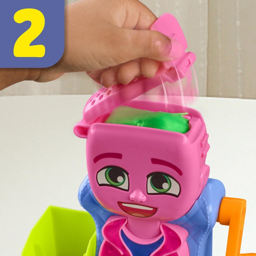 Play-doh hair stylin salon