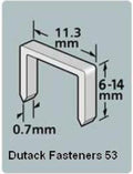 Dutack nieten serie 53 12mm cnk 1000st