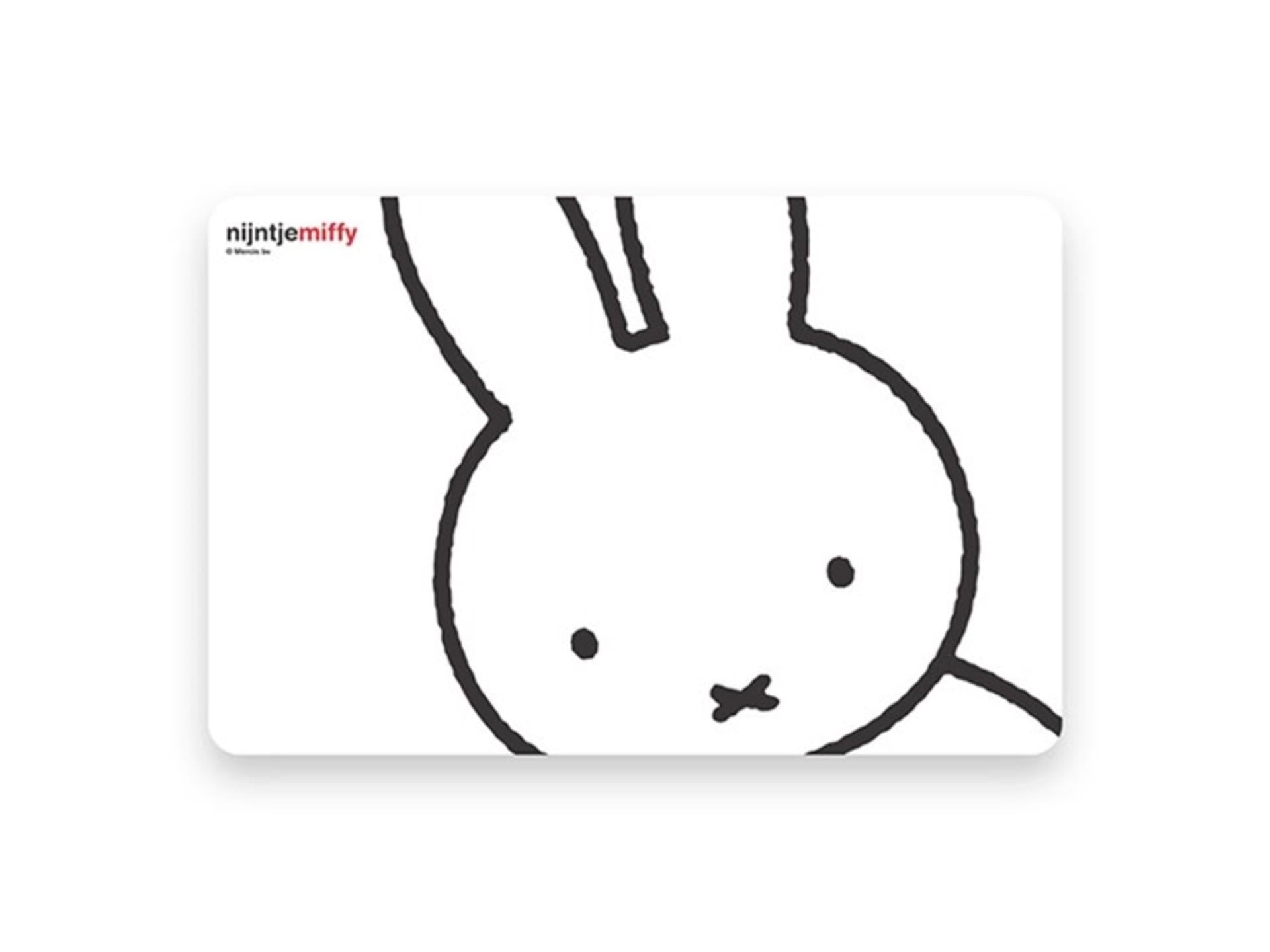 Nijntje placemats snoet 44x29cm