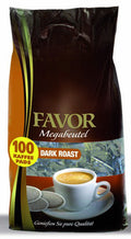 Favor dark roast megabeutel (8x 100 pads)