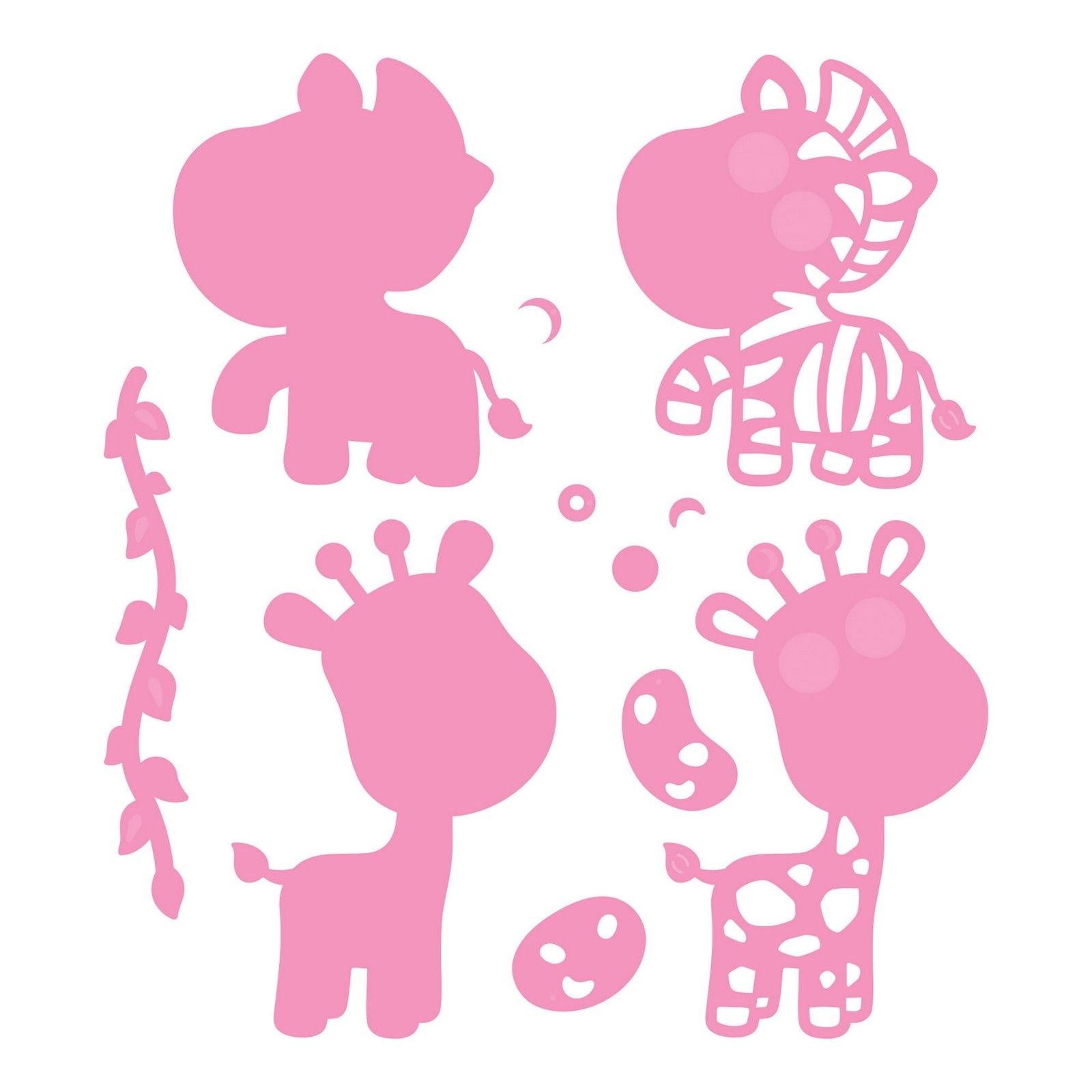 Tonic studios • wild about zoo die set giraffe