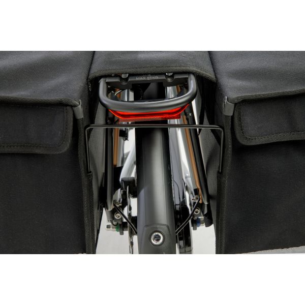 Neue Looxs Canvas Deluxe Doppel-Packtasche – 46 Liter – 39 x 18 x 33 cm (2 Stück) – Schwarz