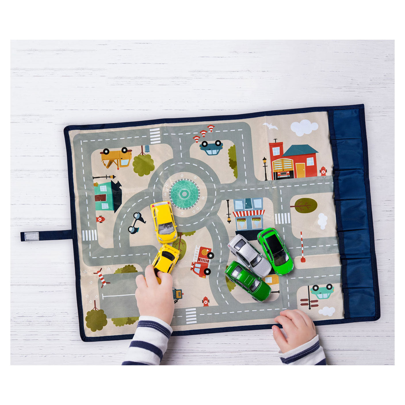 Spielmatte City Roll über Junior 100 x 150 cm PVC