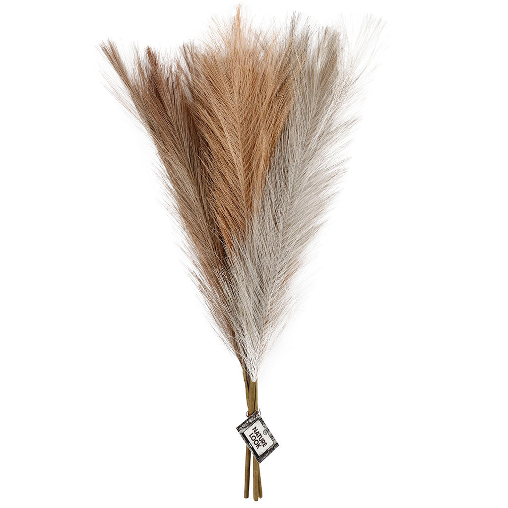 Creativ company pampa gras aardetinten 50 cm 3 stuks