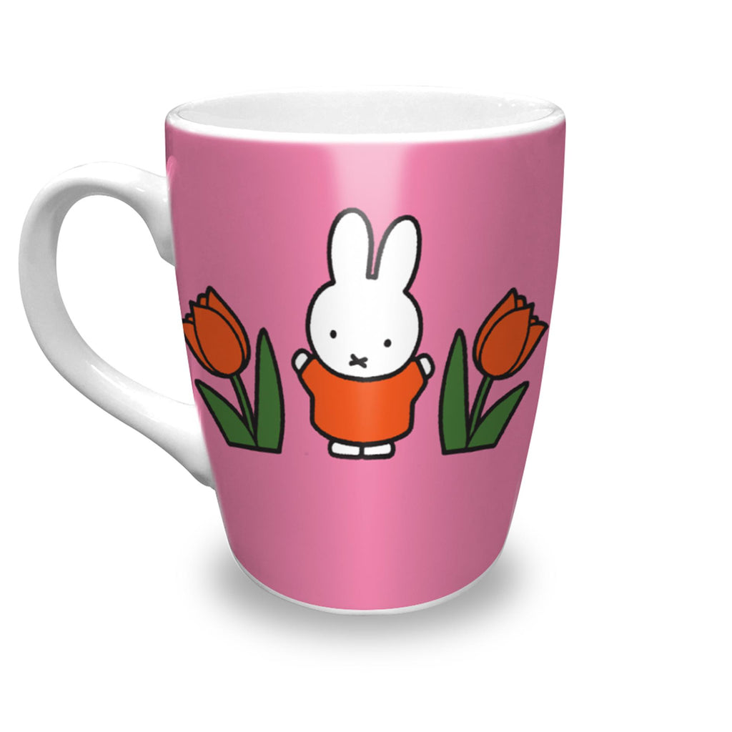 Nijntje mok relax tulpen roze