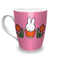 Nijntje mok relax tulpen roze h10,5cm dia8,cm