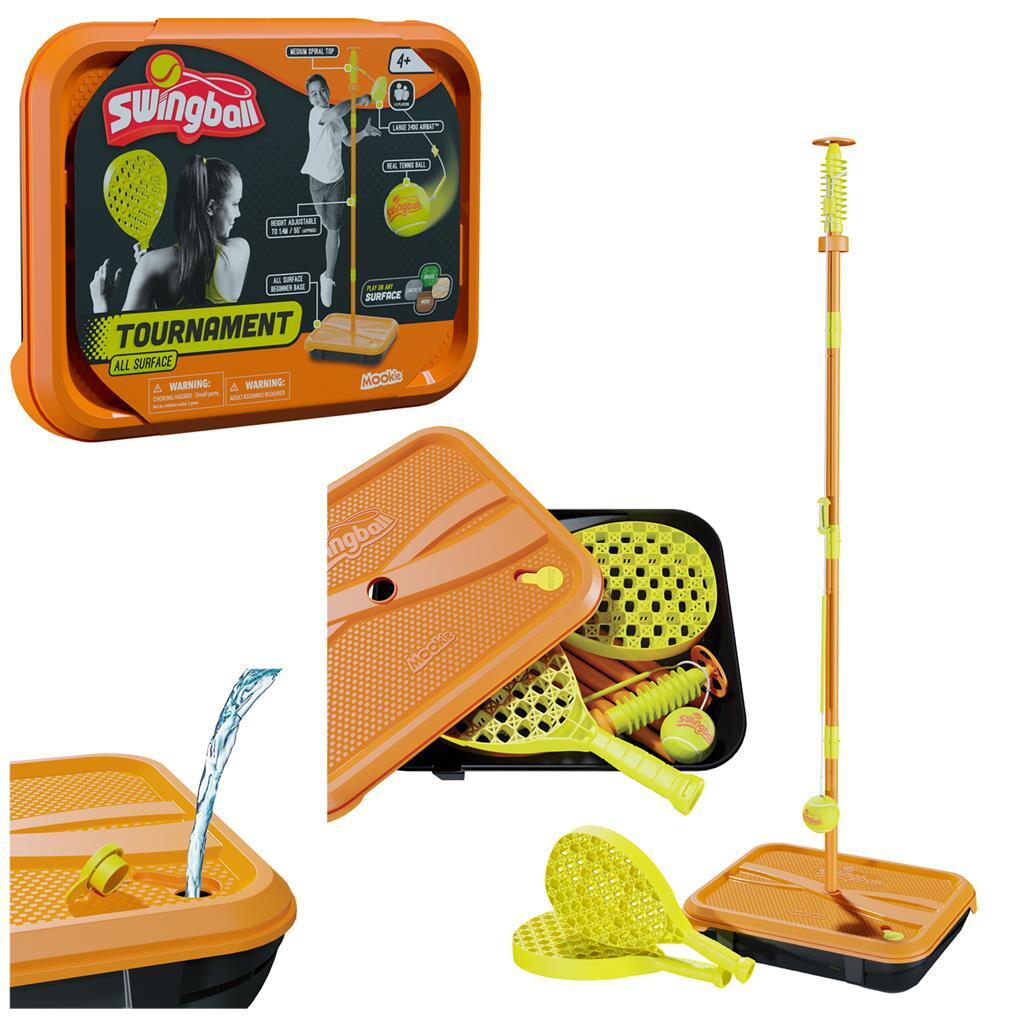 Mookie-Turnier, Swingball auf allen Oberflächen