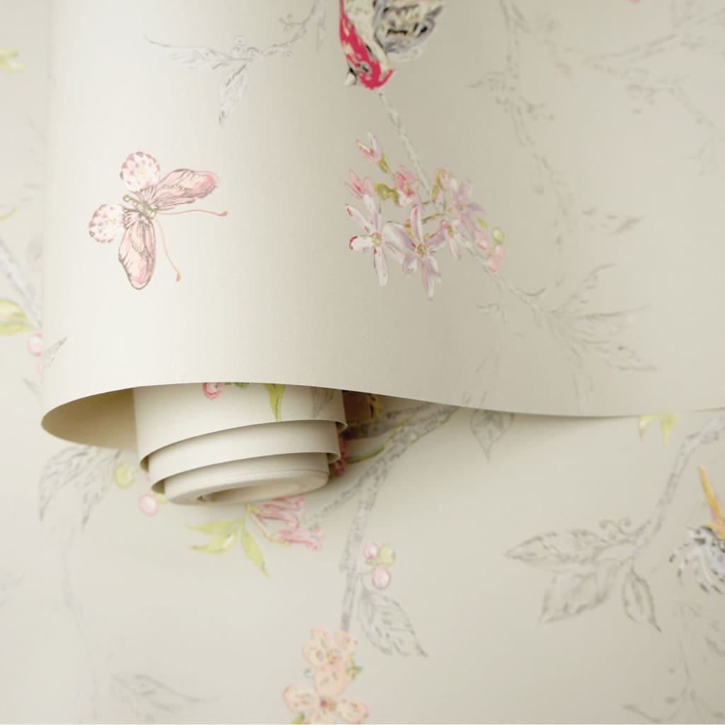 Tapete von Dutch Wallcoverings, Farbe Phoebe Beige