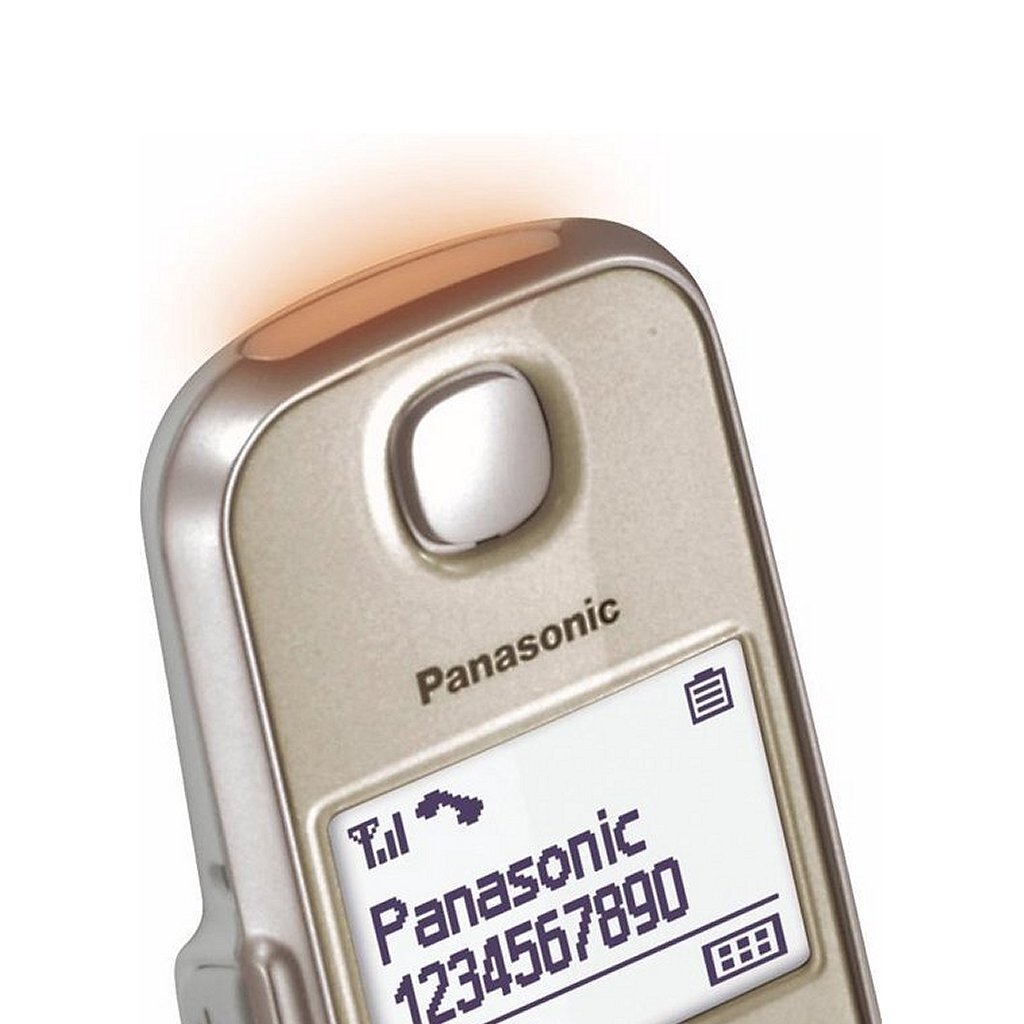 Panasonic KX-TGE210NLN DECT-Telefon grau-weiß
