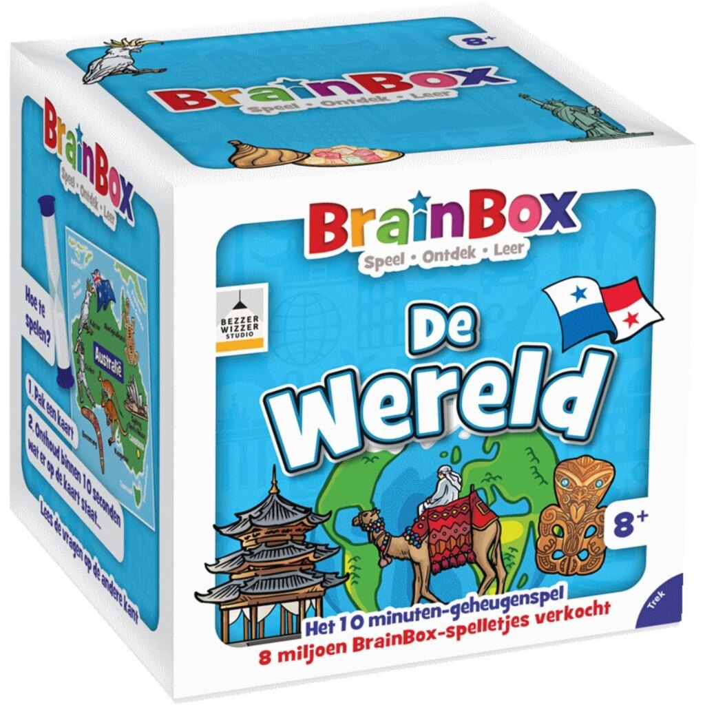 Bezzerwizzer brainbox de wereld bordspel