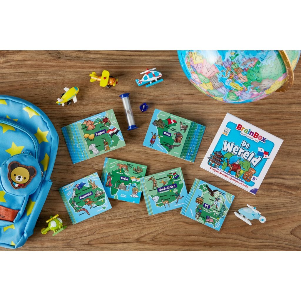 Bezzerwizzer brainbox de wereld bordspel