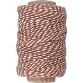Creativ company https: www.cchobby.nl katoenkoord-dikte-1-1-mm-bruin-wit-50-m-1-rol