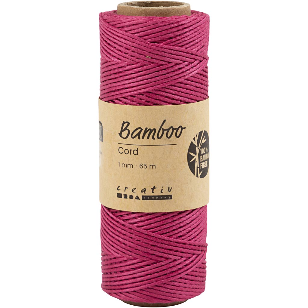 Https: www.cchobby.nl bamboekoord-dikte-1-mm-donkerroze-65-m-1-rol