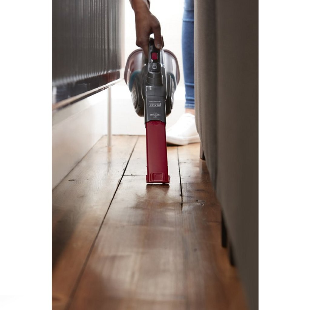 Black & Decker BHHV315B-QW Handstaubsauger rot schwarz