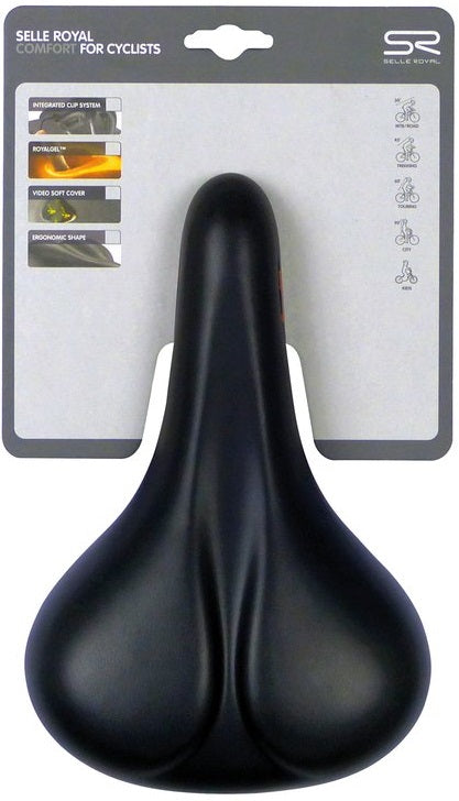Fahrradsattel Selle Royal Freedom Damen - Schwarz