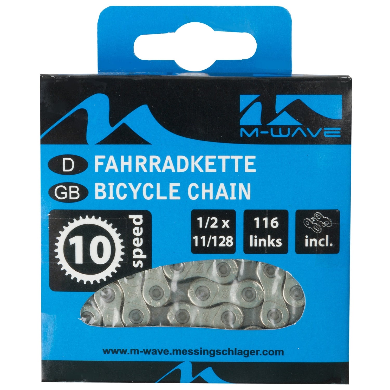 Chain M-Wave 10v 1 2x11 128