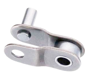 Kmc halve kettingschakel 3 32 anti-roest - zilver