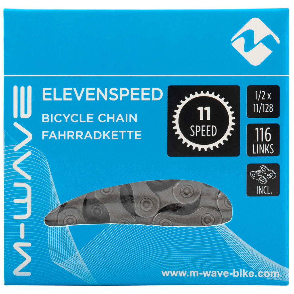 M-wave kmc ketting 11v grijs (116 schakels)