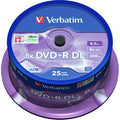 Dvd+r spindel 8,5gb verbatim 8x 25 stuk