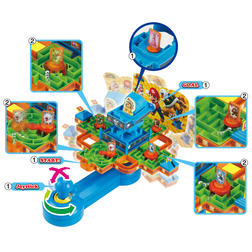 Epoch Nintendo Super Mario Maze Spiel