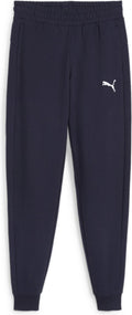 Puma teamgoal casuals pants jr jongens sportbroek - navy- white