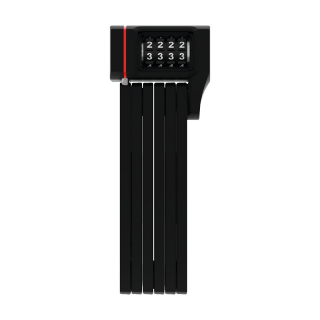 Abus Klappschloss Bordo Ugrip Combo 5700C 80 Sh (inkl. Schlosshalter) Schwarz.