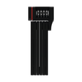 Abus Klappschloss Bordo Ugrip Combo 5700C 80 Sh (inkl. Schlosshalter) Schwarz.
