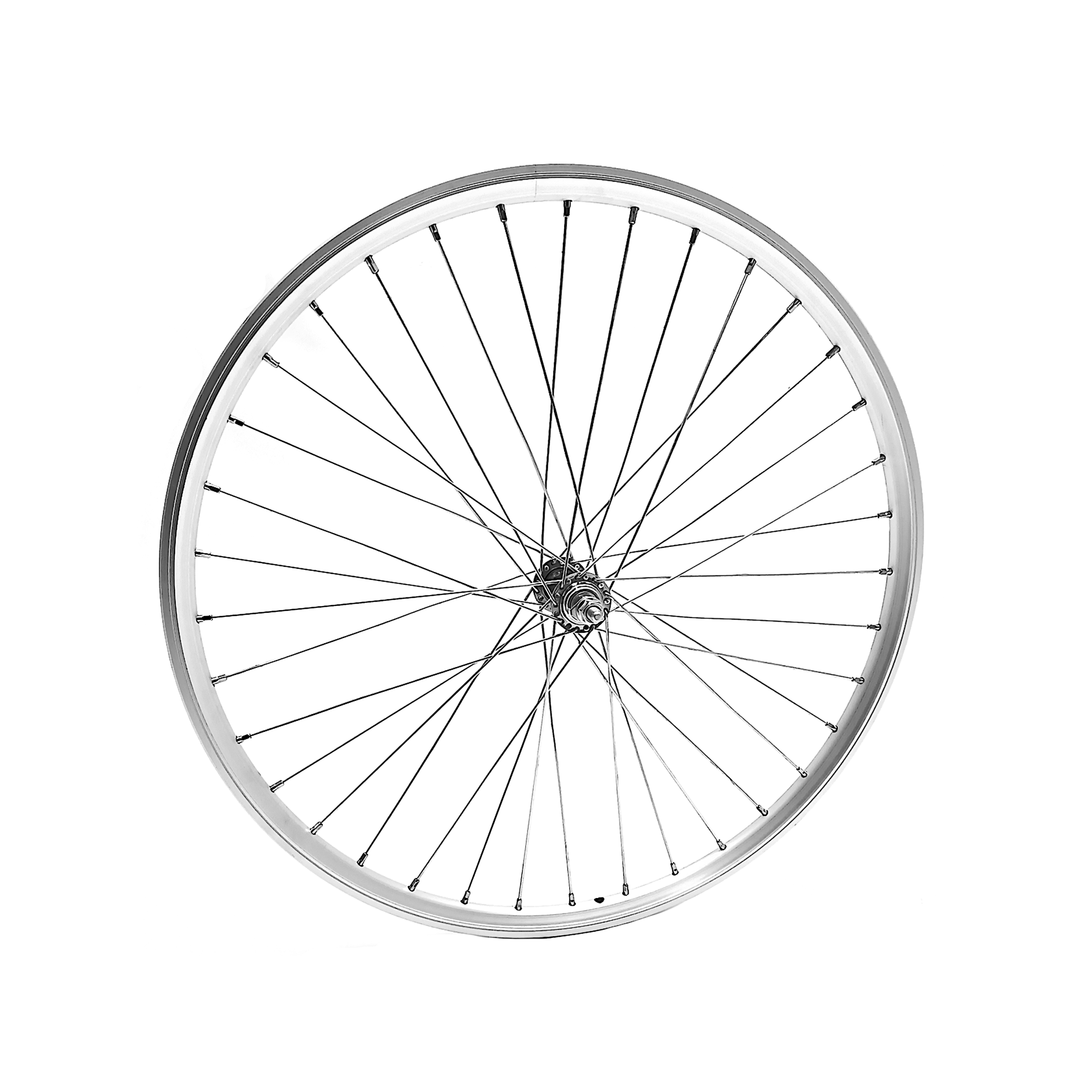 Vorderrad 26x1,75 Rodi-freies Silber, Aluminium High Edge