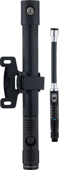 Crankbrothers klic hv mini pump with co2 adapter and pressure gauge