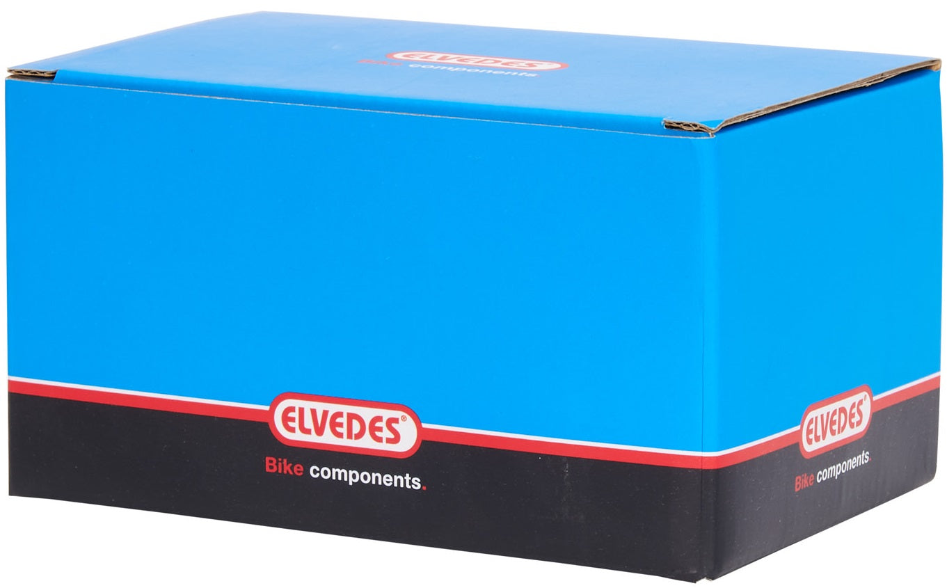 Elvedes schakel binnenkabel 2250 mm 1 x 19 draads verzinkt ø1,25 met n-nippel ø4×4 + tø5×3 (per stuk) - zilver