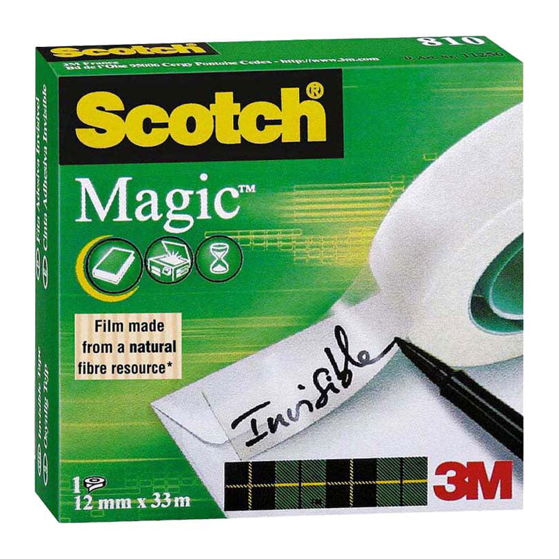 Scotch ® magic™ tape, 12 mm x 33 m