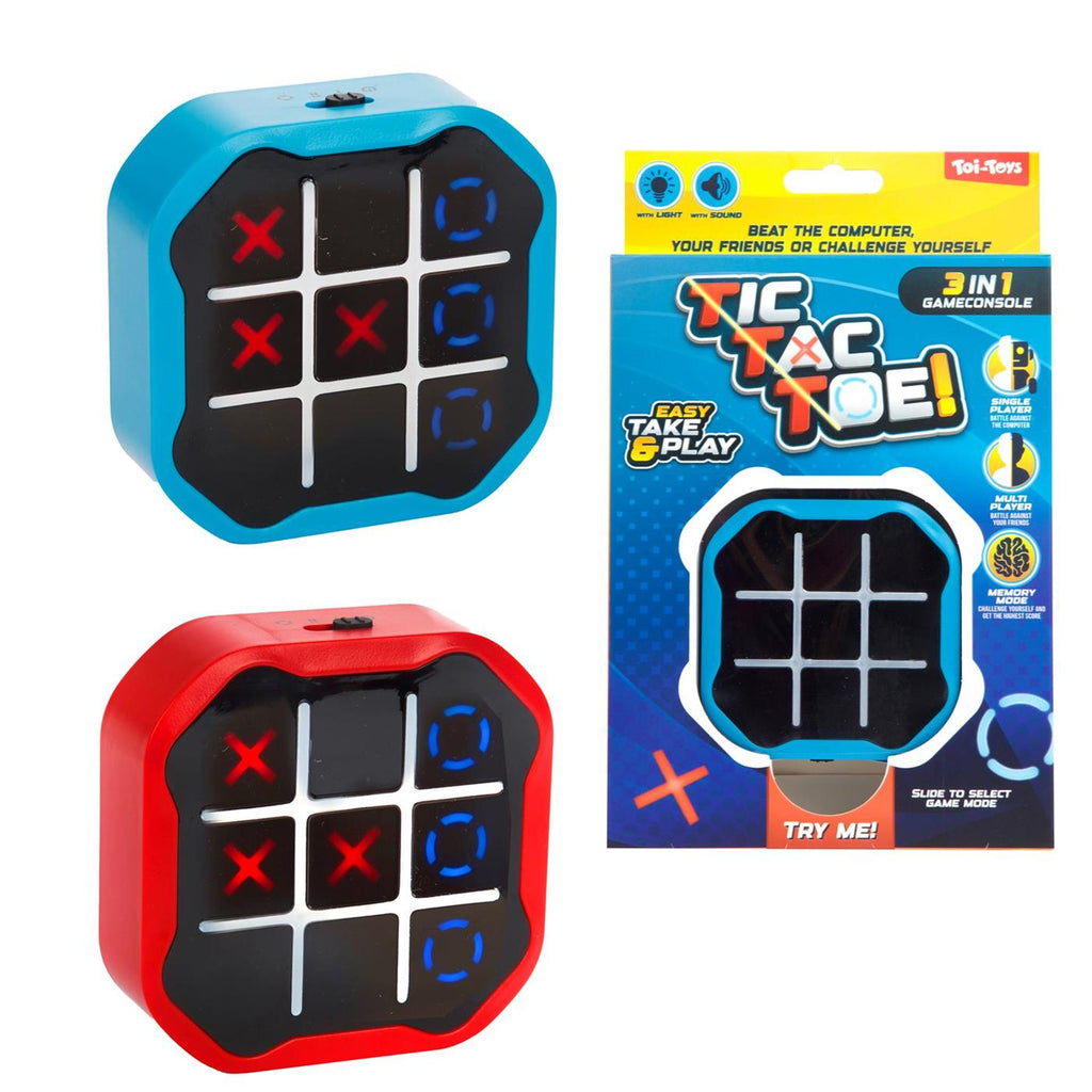 Toi-Toys Lustiges elektrisches Spiel Tic Tac Toe