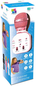 Amuuso karaoke microphone-pink.