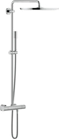 Grohe rainshower douchesysteem - regendouche ã¸ 40 cm - inclusief thermostaatkraan - 15 cm hartafstand - 27174001