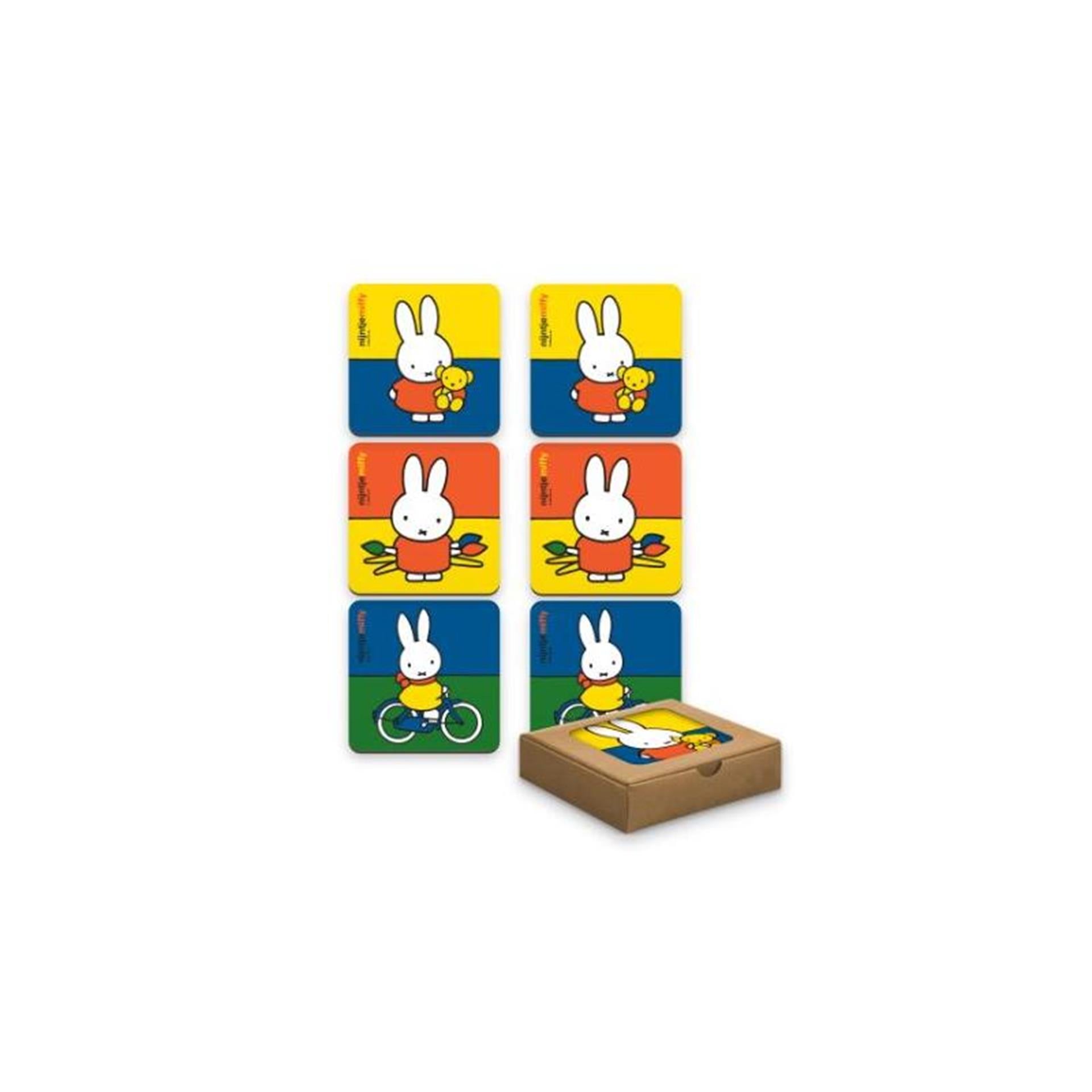 Nijntje onderzetters colors 6 stuks