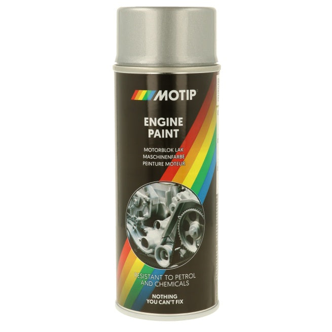 Motorblock aus lackiertem Aluminium