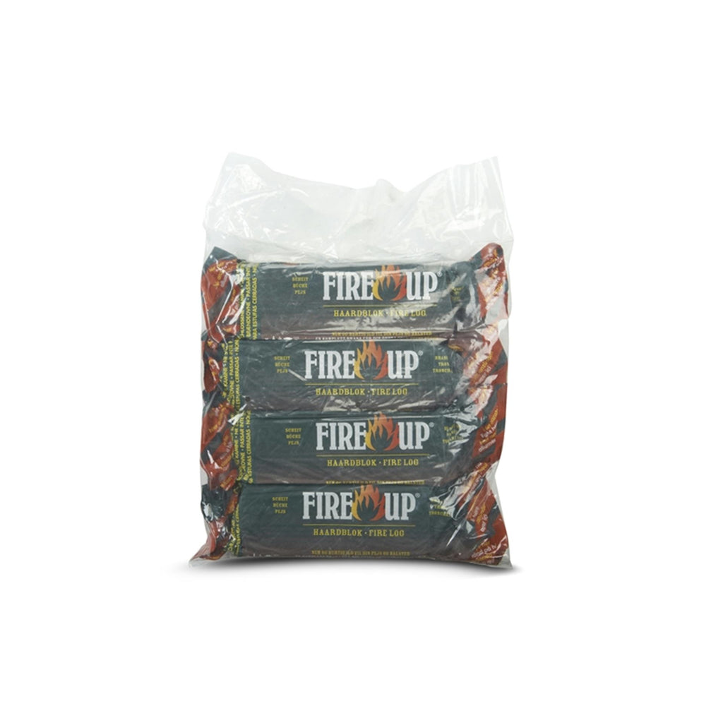 Fire-up thm haardblokken 1kg tas a 4 stuks