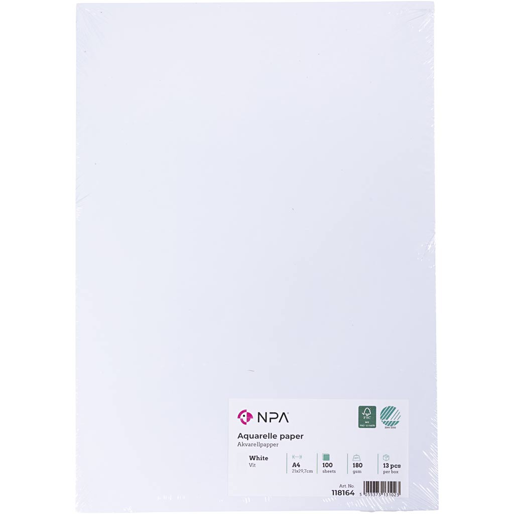 Https: www.cchobby.nl aquarelpapier-a4-180-gr-wit-100-vel-1-doos