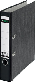 Leitz 180° ordner klassiek gewolkt a4 - rugbreedte van 50mm - 100% gerecycled karton - zwart