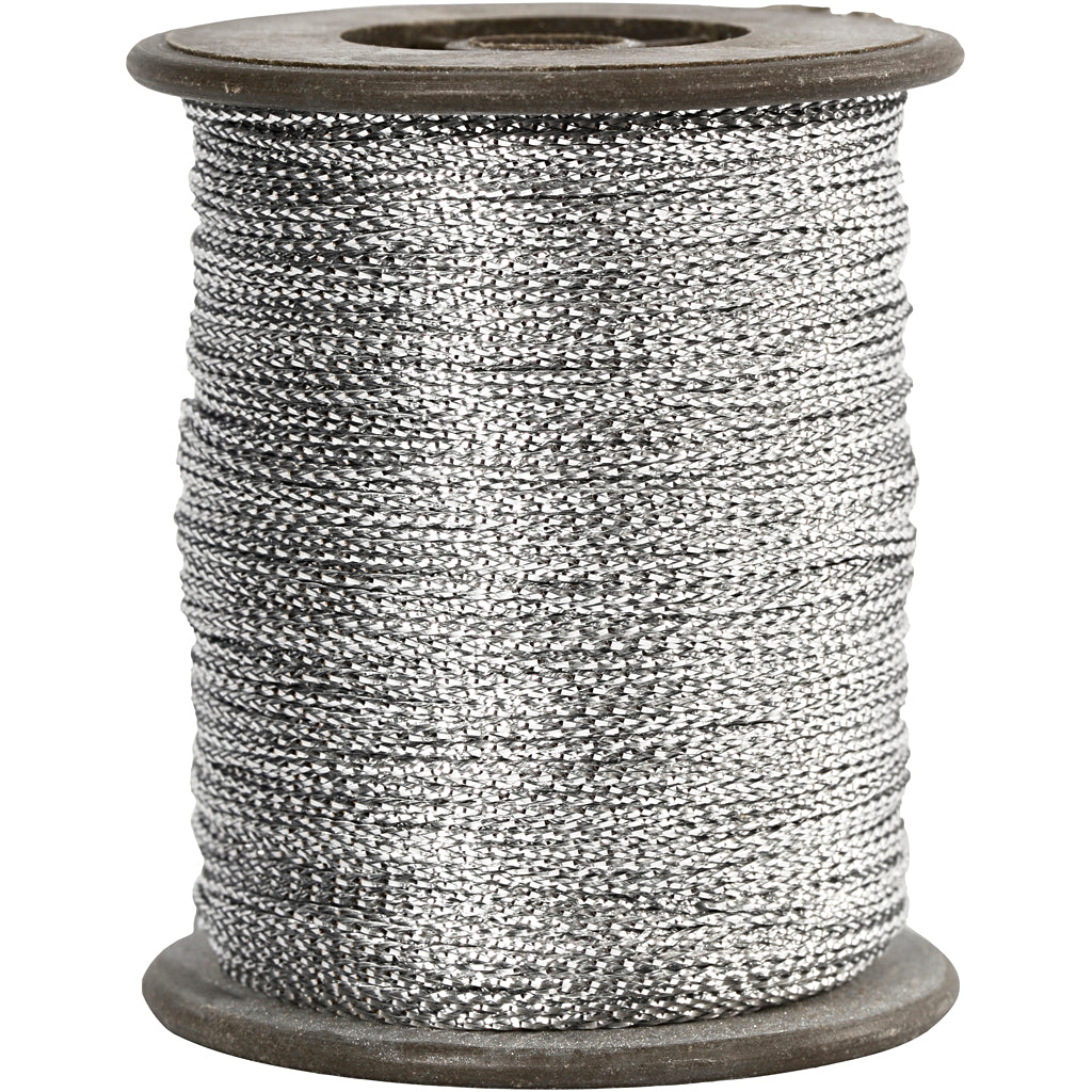 Creativ company https: www.cchobby.nl koord-dikte-0-5-mm-zilver-100-m-1-rol