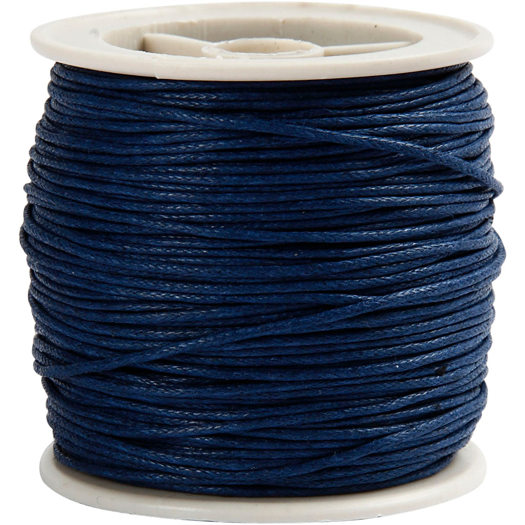 Creativ Company Baumwollkordel blau, 40 m